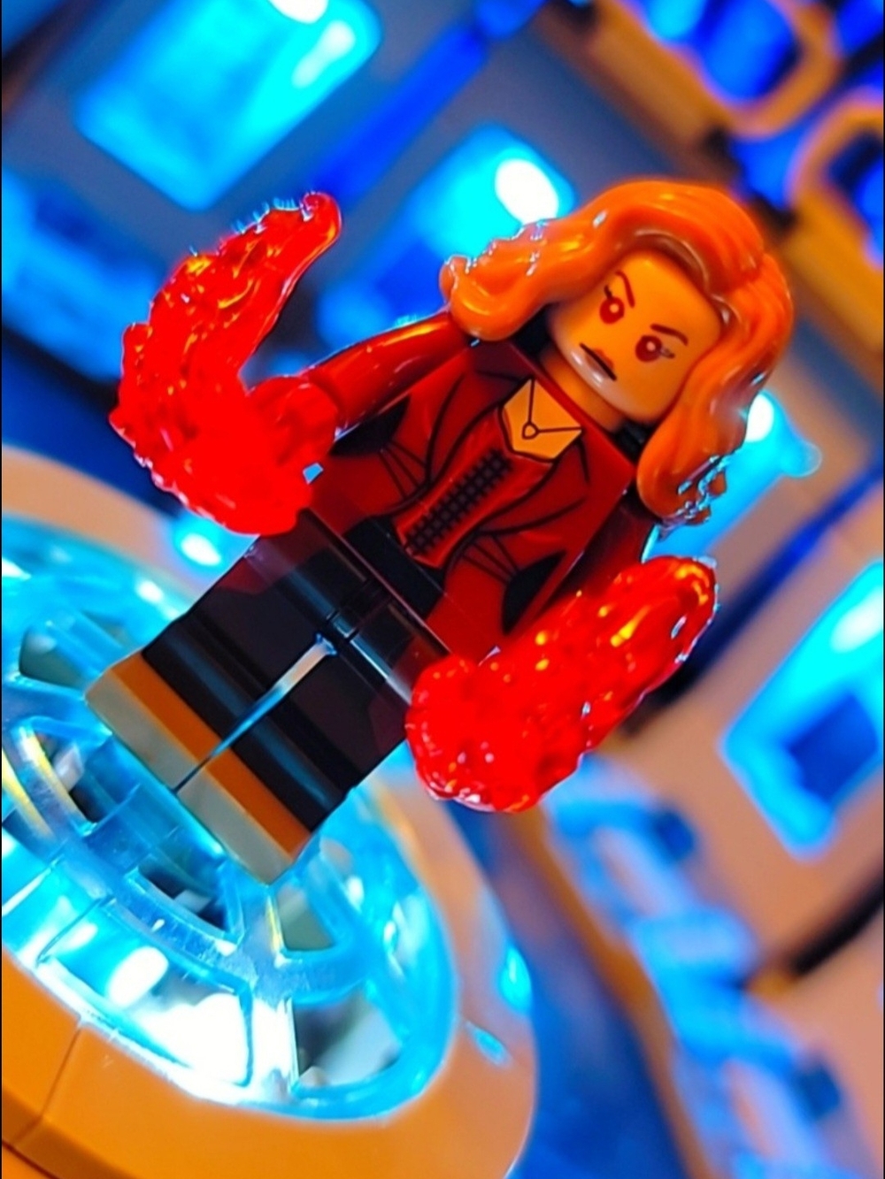 Scarlet Witch Minifigure Lego Compatible